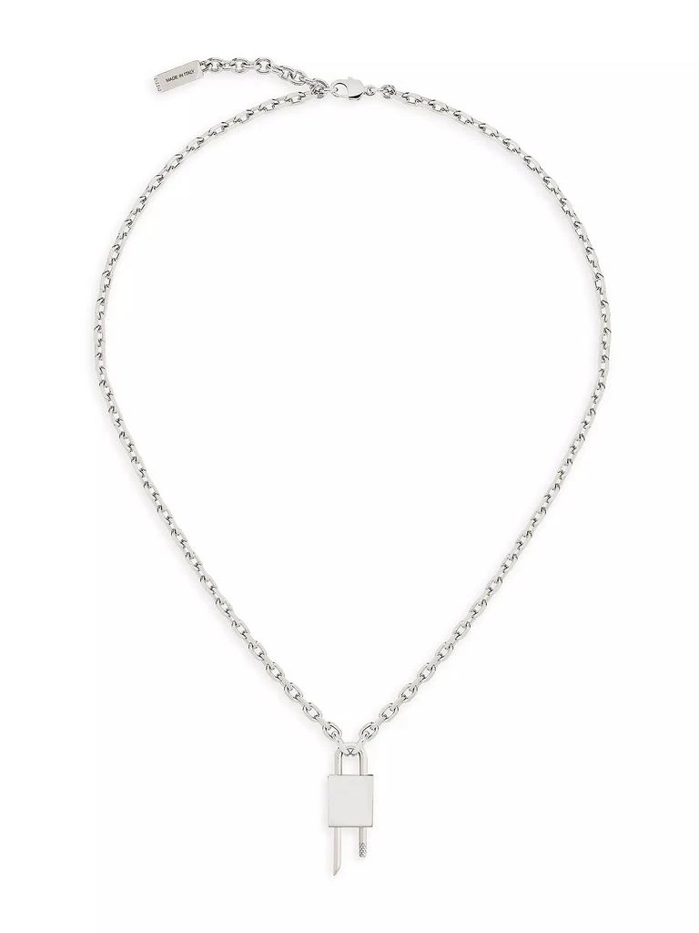 Givenchy Lock Necklace with 4G Padlock 2