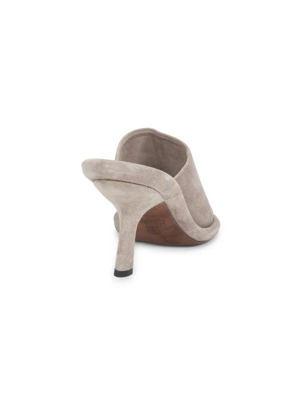 Brunello Cucinelli 85MM Suede Sandals 3