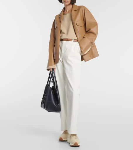 Tod's Faux shearling slip-on sneakers 2