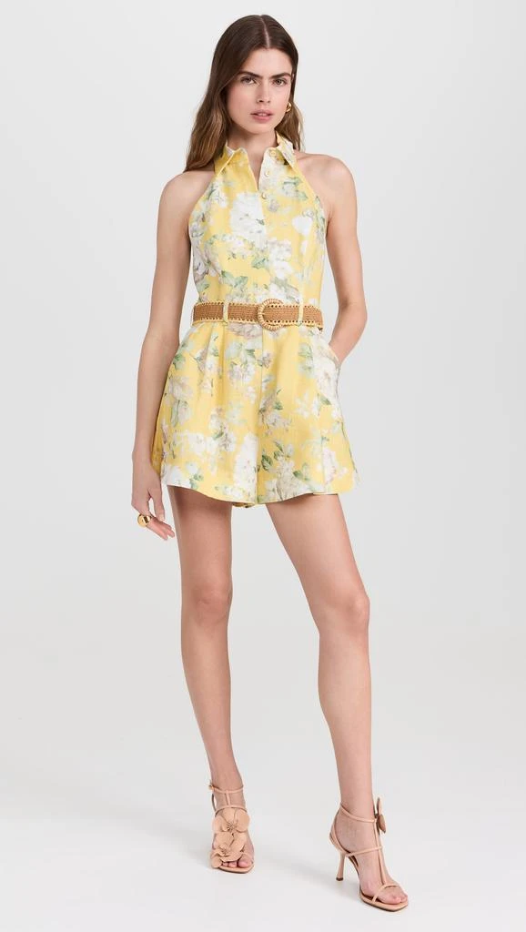 Zimmermann Acacia Halter Romper 4
