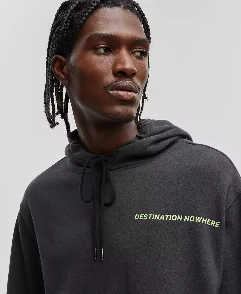 Mode of One Men's Oversized-Fit Printed Hoodie, Created for Macy's 1