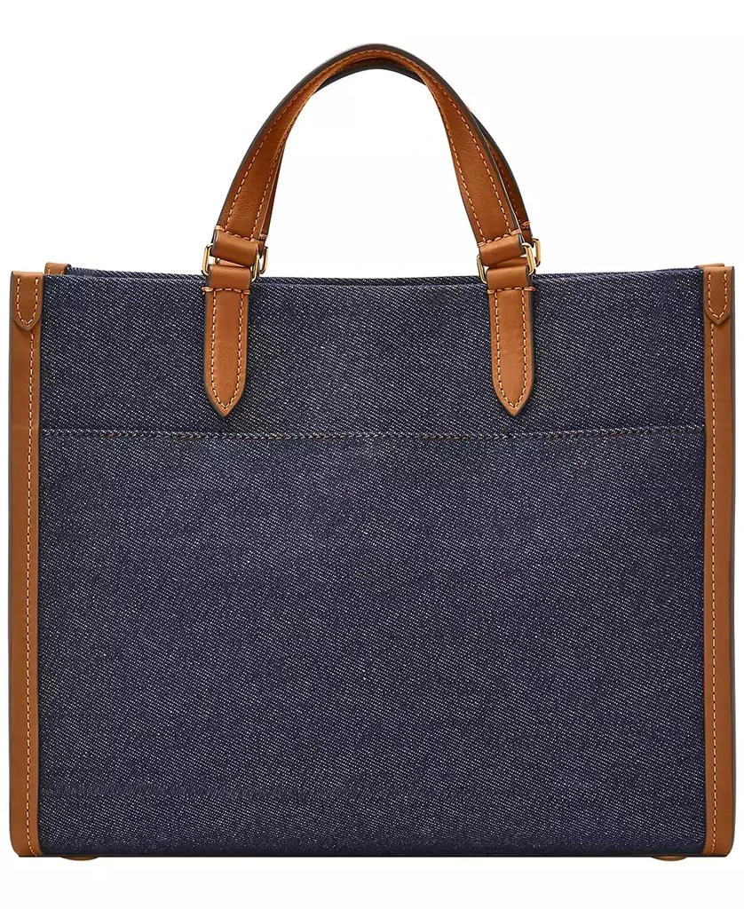 Fossil Gemma Denim Small Tote 2