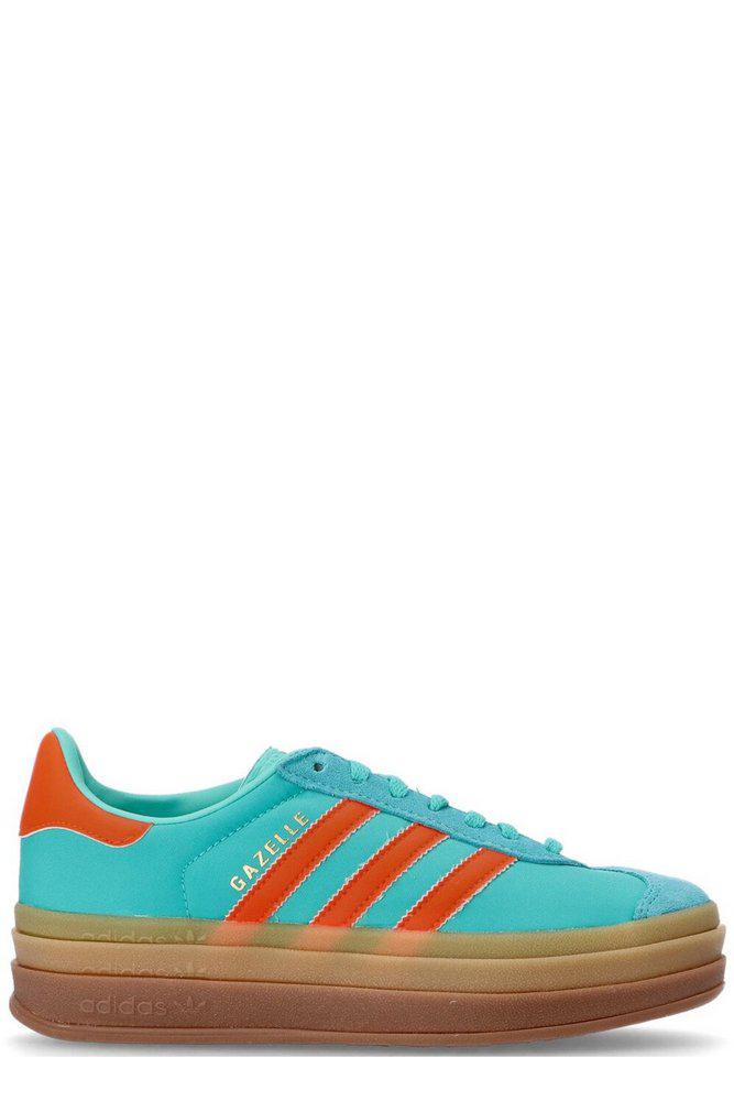 Adidas Adidas Originals Gazelle Bold Logo Printed Sneakers