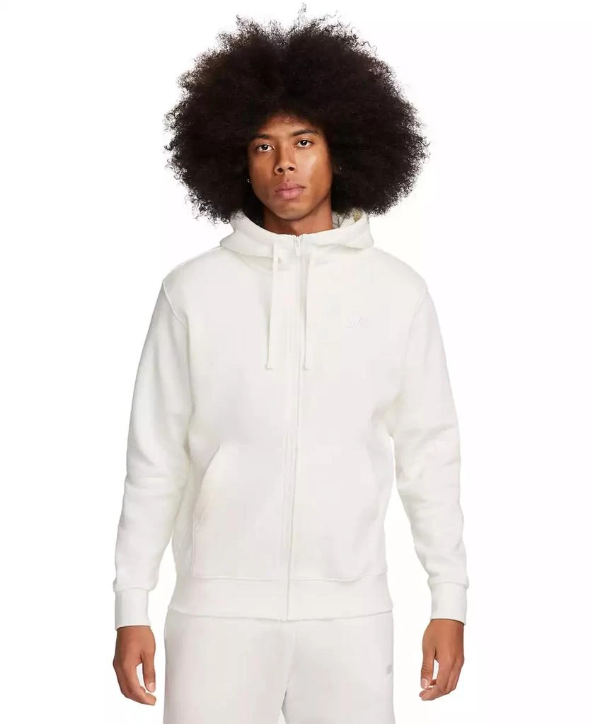 Nike Men's Sportswear Club Fleece Full-Zip Hoodie 1
