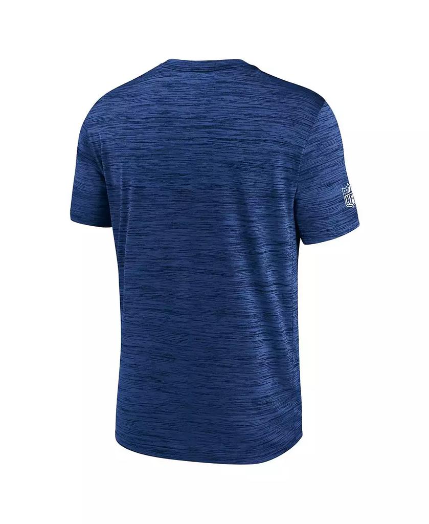 NIKE Men's Royal New York Giants Sideline Velocity Performance T-Shirt