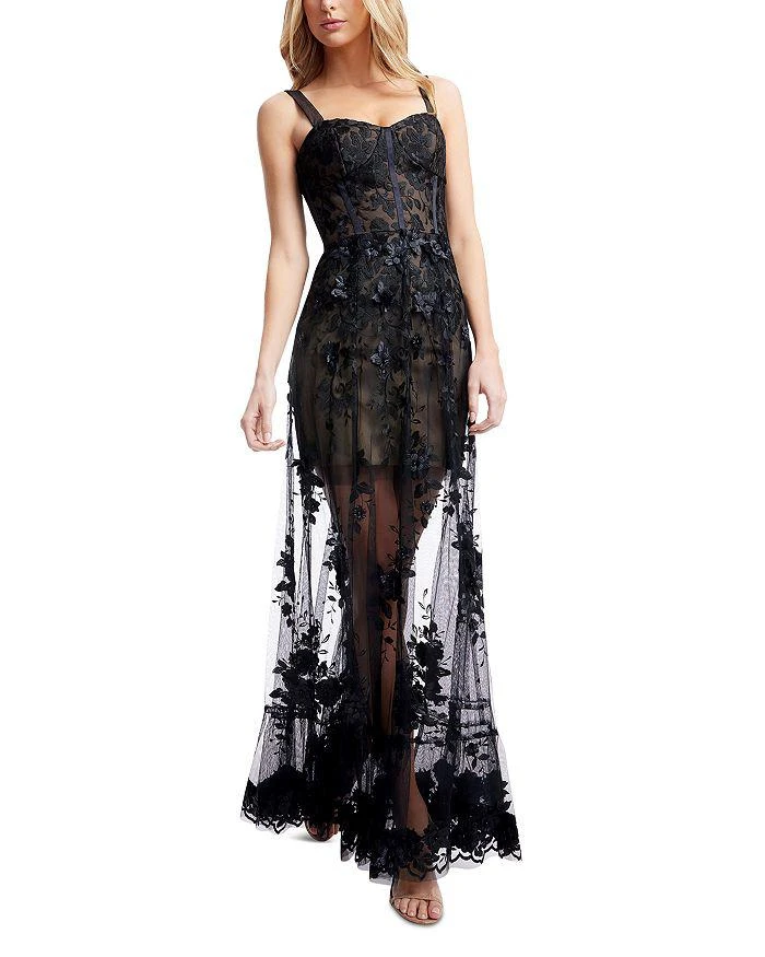 open lace back dress Samira Dress main image 0