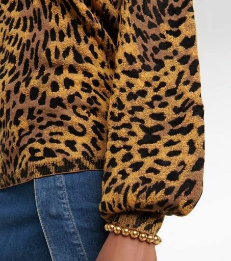 Stella McCartney Leopard printed sweater 5