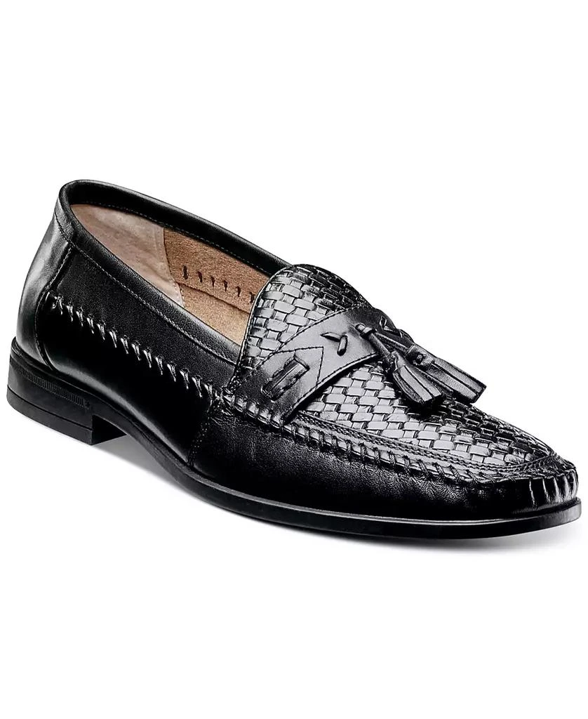 Nunn Bush Men's Strafford Woven Tassel Loafers 1