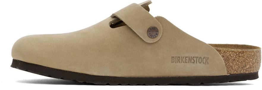Birkenstock Brown Regular Boston Oiled Leather Clogs 3