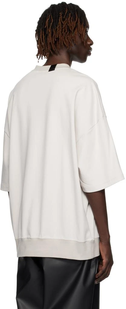 n.hoolywood Gray Drop Shoulder T-Shirt 3