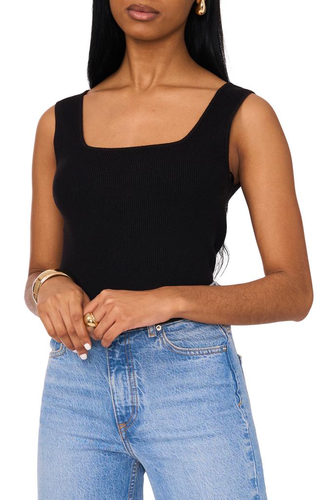 1. State Square Neck Rib Tank