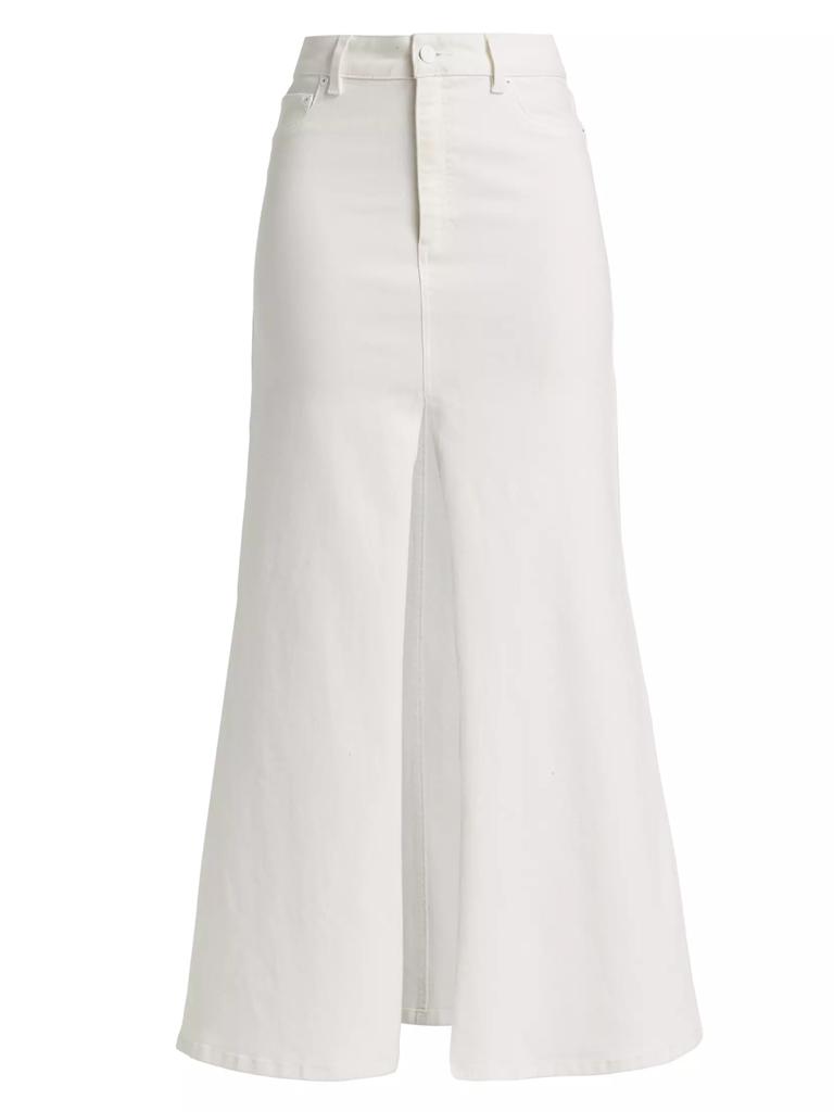 Alice + Olivia Rye Mermaid Denim Maxi Skirt