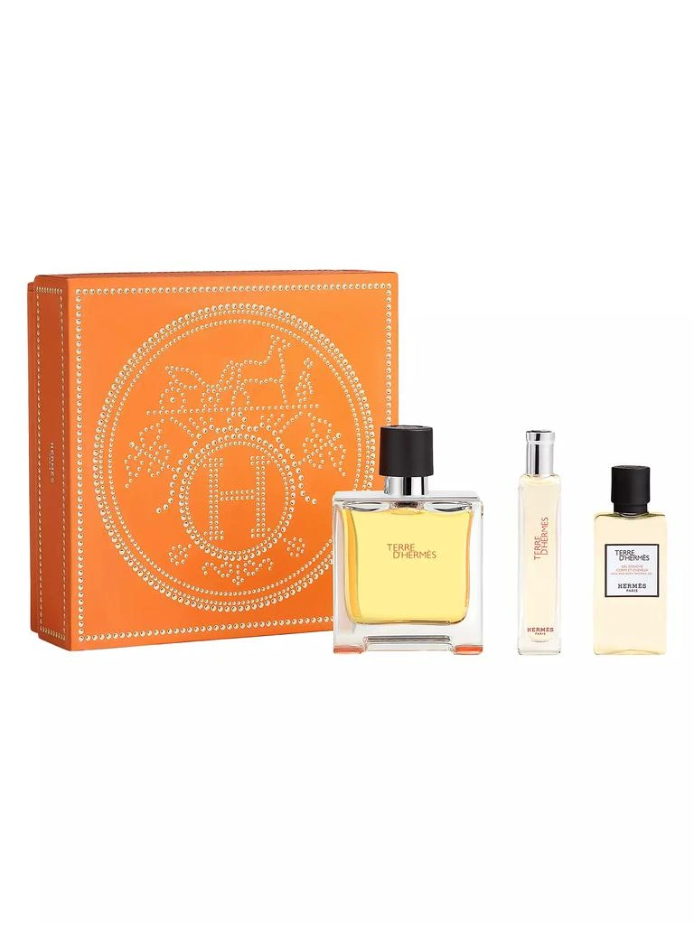 Hermes Terre D’Hermès Pure Perfume 3-Piece Gift Set 1