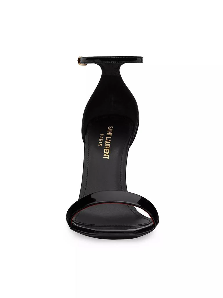 Yves Saint Laurent Amber Sandals in Patent Leather 3