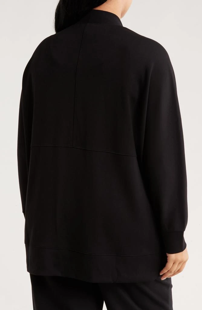 Caslon Long Sleeve Scuba Knit Cocoon Cardigan 2