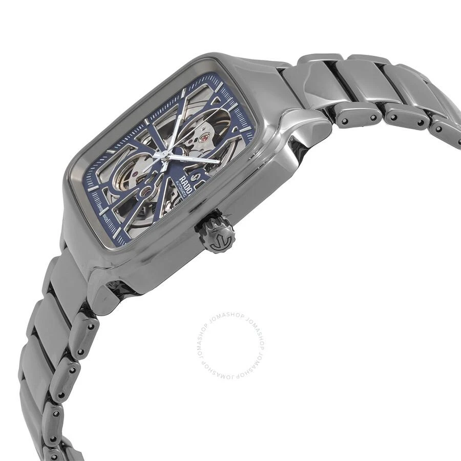 Rado True Square Automatic Blue Open Heart Dial Unisex Watch R27083202 2