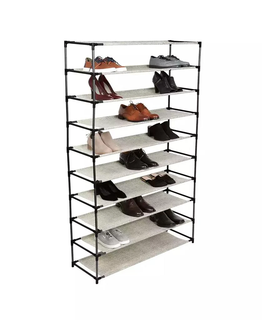 Simplify 10 Tier 50 Pair Shoe Rack 4