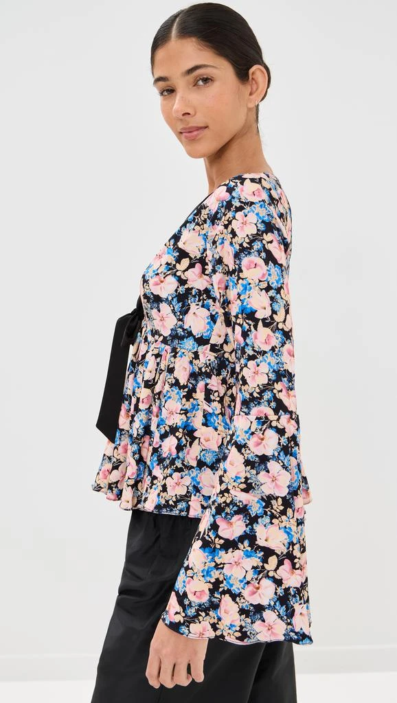 Kika Vargas Naomi Top Blush Orchid Viscose 3