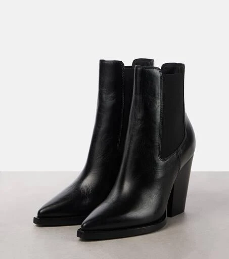 Yves Saint Laurent Theo 95 leather Chelsea boots 4