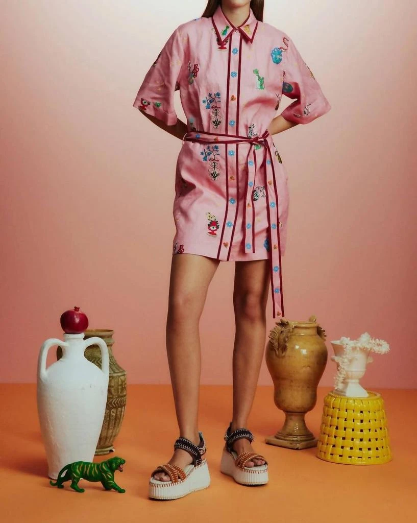 ALEMAIS Alemais - Timmy Embroidered Dress 4