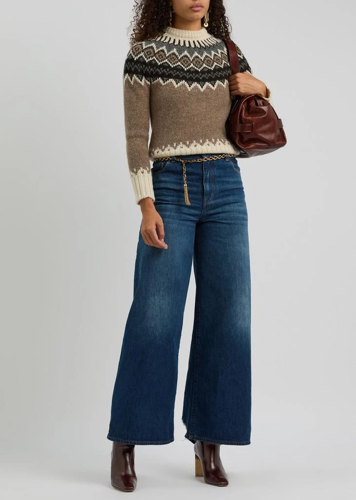 Cashmere Sweaters See By Chloe Fair Isle Sweater Shop Fair Isle