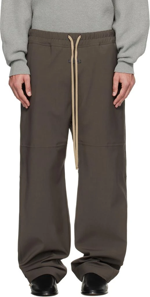 Fear of god Brown Split Knee Lounge Pants 1