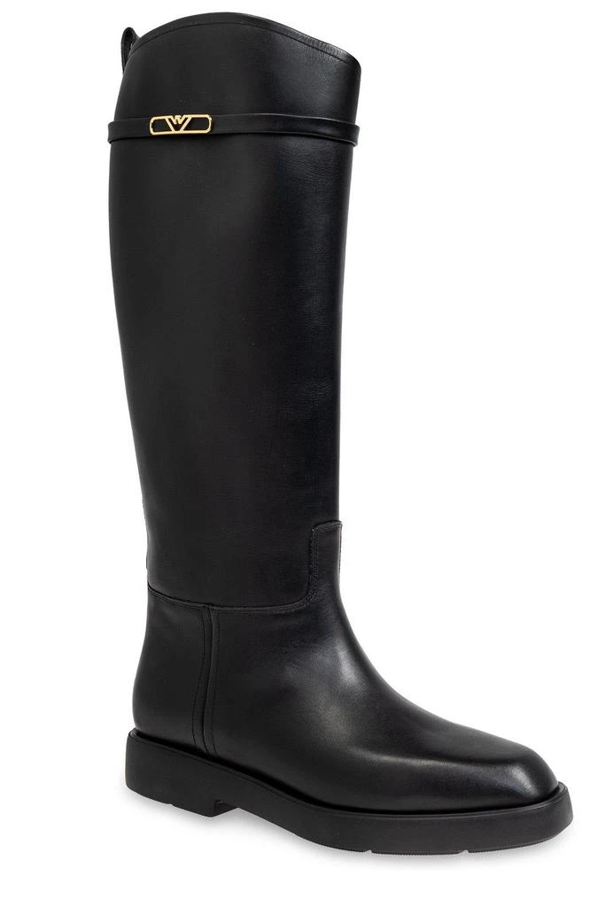 Emporio Armani Leather Boots 4