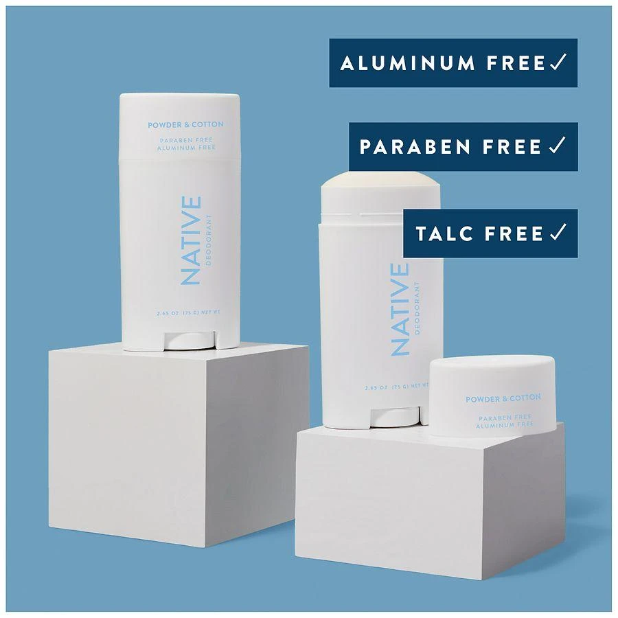 Native Deodorant Powder and Cotton 2