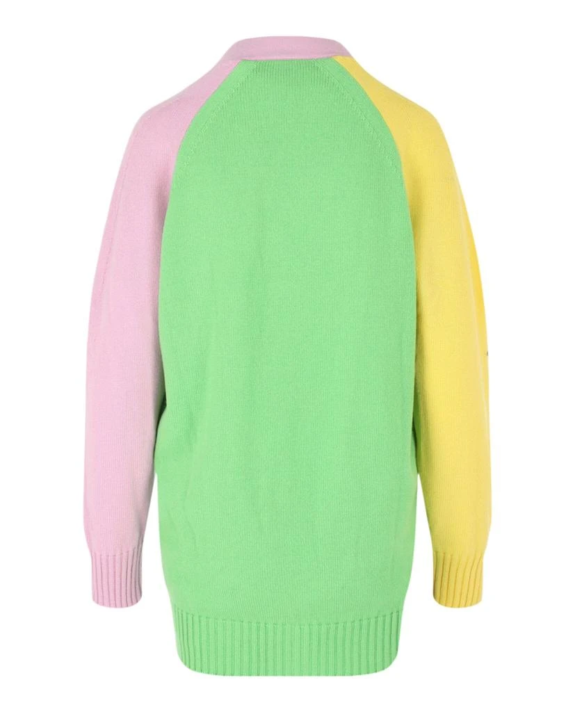 Versace Colorblock Cashmere Cardigan 2