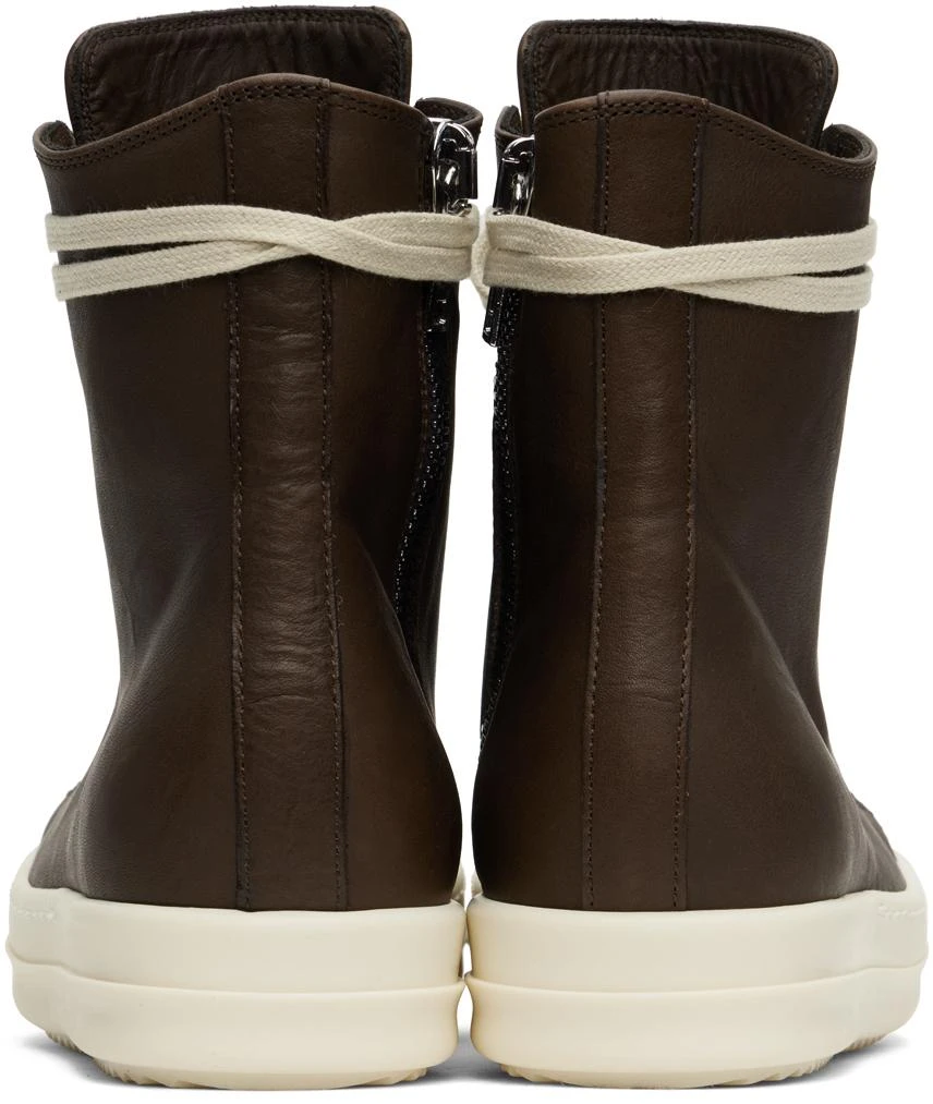 Rick Owens Brown Porterville Sneakers 2
