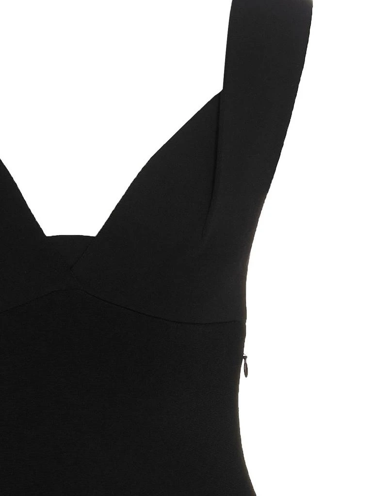 ROLAND MOURET Roland Mouret Stretch Knit Midi Gown 5