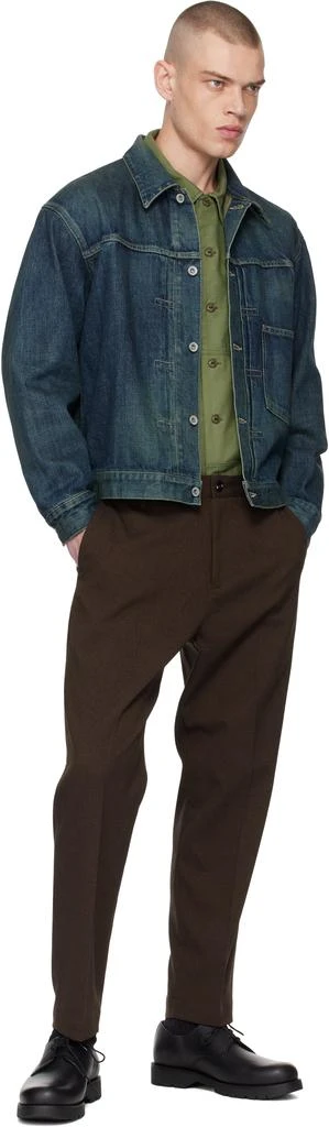 NEIGHBORHOOD Indigo Type-1 Washed Denim Jacket 4