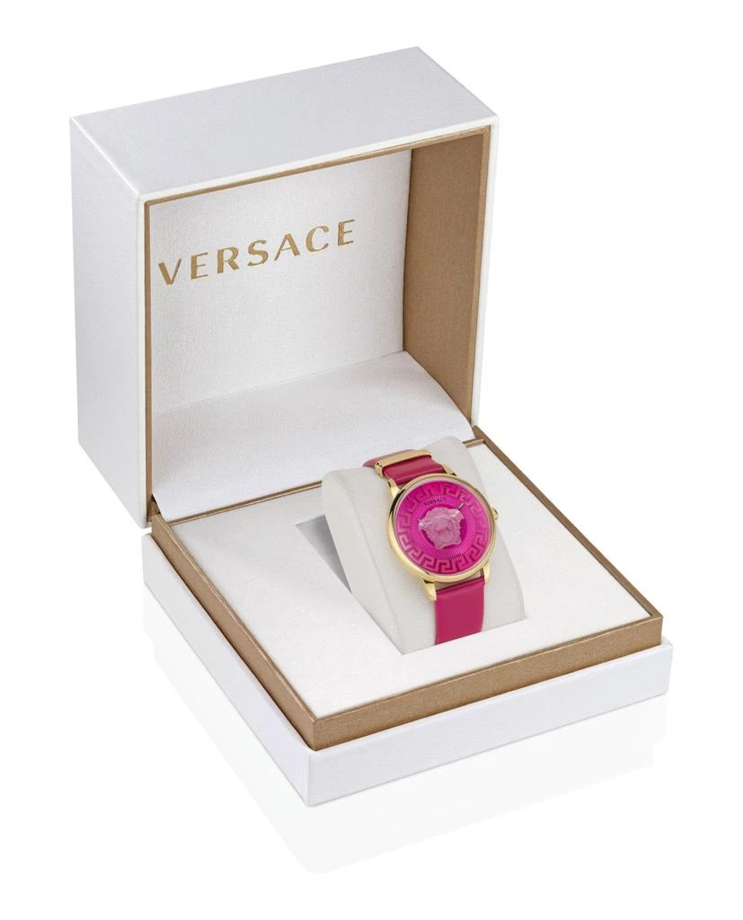 Versace Medusa Alchemy Leather Strap 4