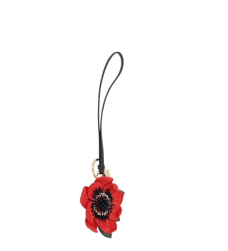 Miu Miu Miu Miu Trick Floral Appliqué Key Holder