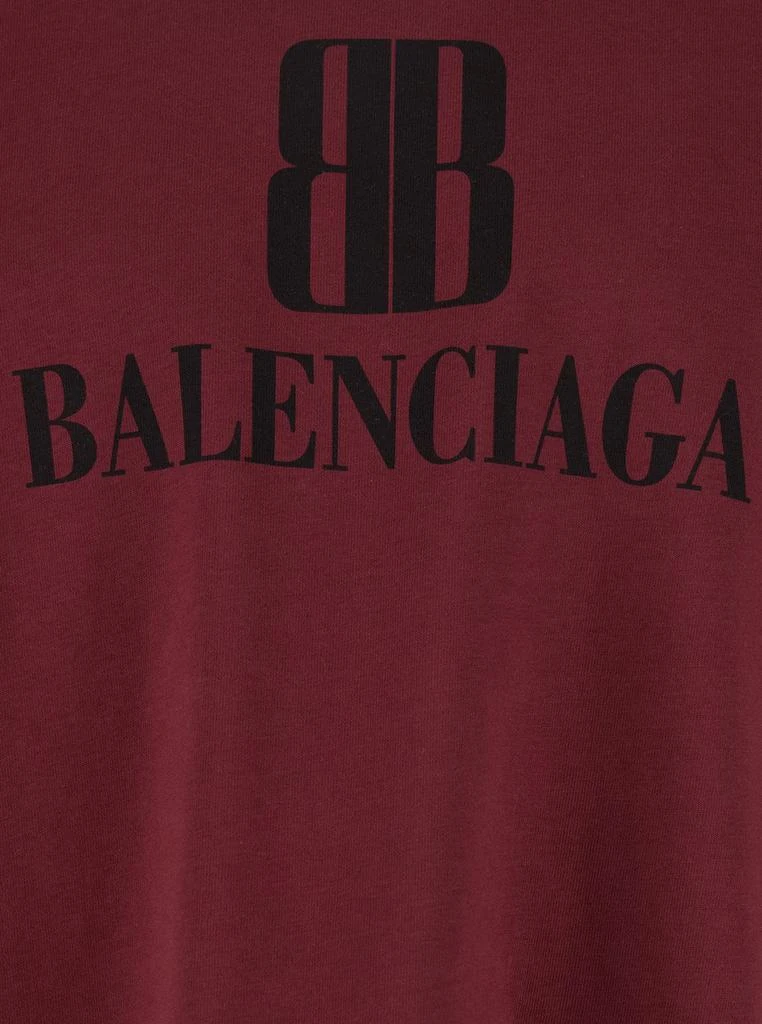 Balenciaga Balenciaga Logo Printed High-Neck T-Shirt 3