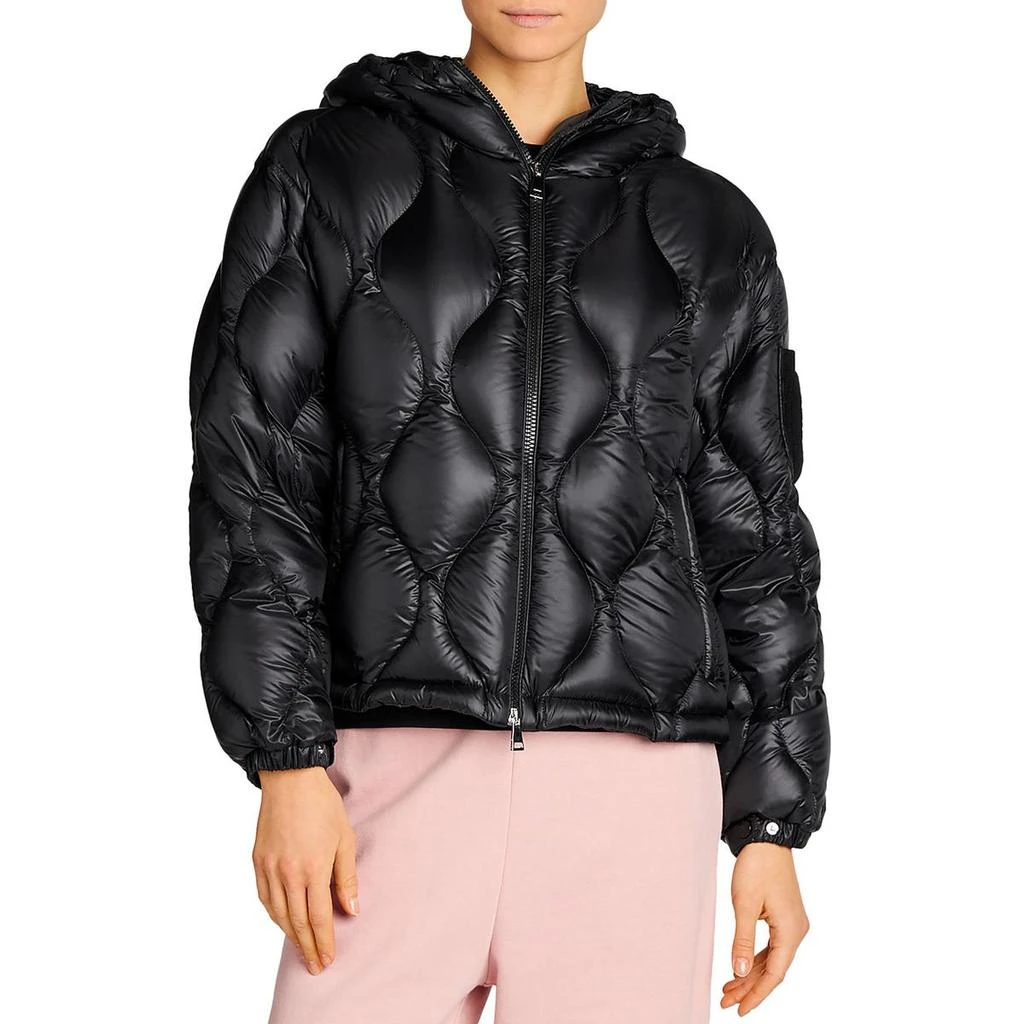 Moncler Anthon Womens Quilted Hooded Puffer Jacket 3