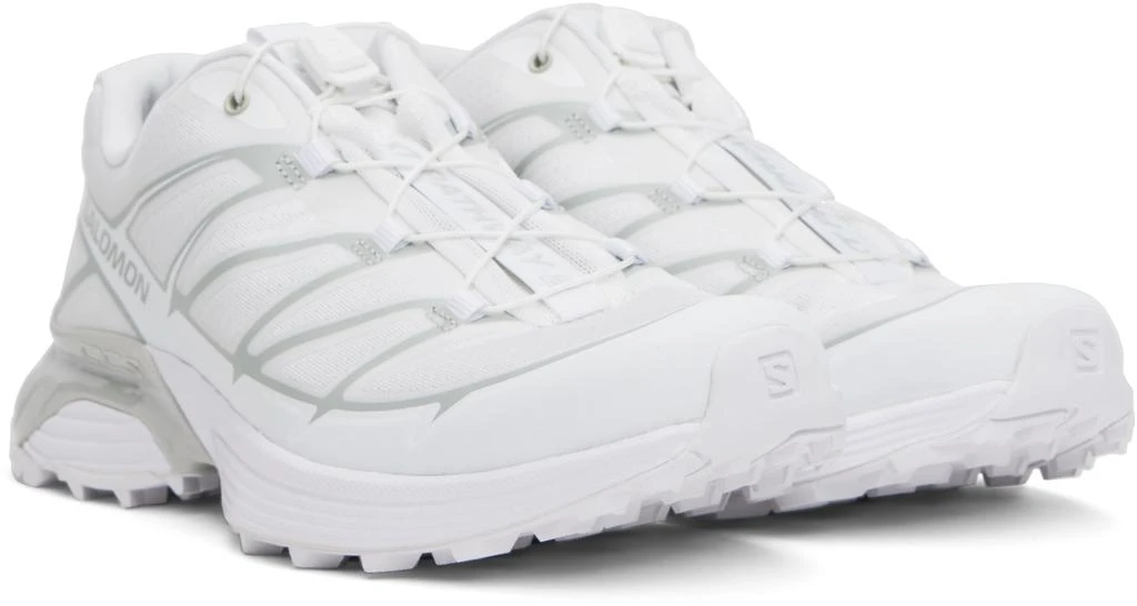 Salomon White & Gray XT-PATHWAY 2 Sneakers 4