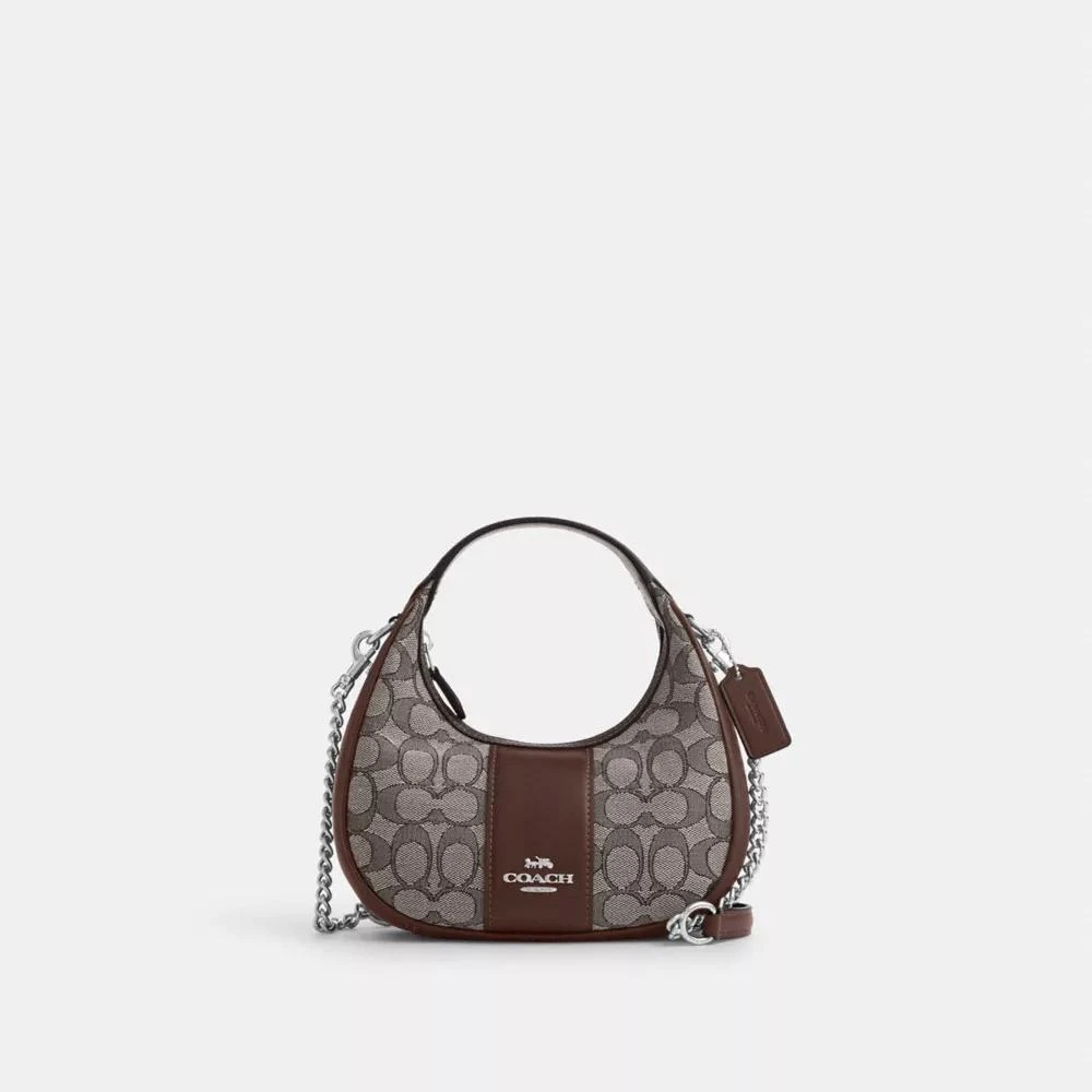 Coach Carmen Mini Crossbody In Signature Jacquard 1