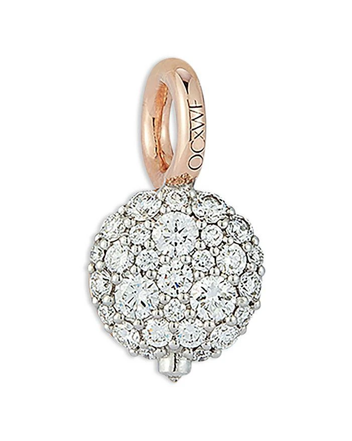 Walters Faith 18K Gold Diamond OC X WF Pebble Charm