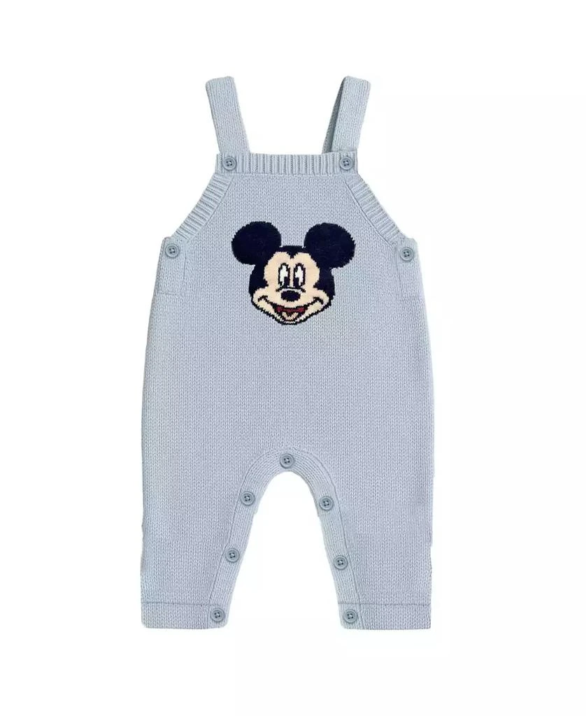 Disney Baby Boys
 Long Sleeve Sweater and Overall, 2-Piece Set 4