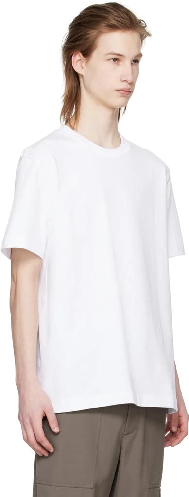 Helmut Lang White Printed T-Shirt 2