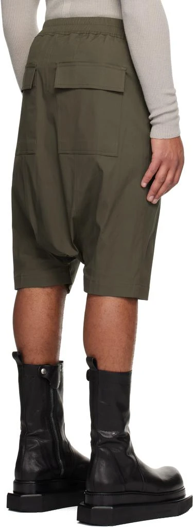 Rick Owens Khaki Concordians Rick
s Pods Shorts 3