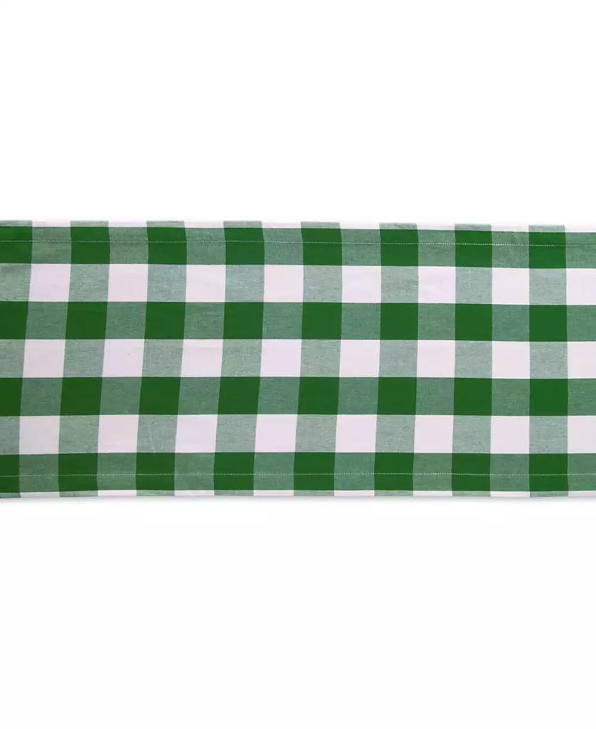 Design Imports Shamrock Buffalo Check Table Runner