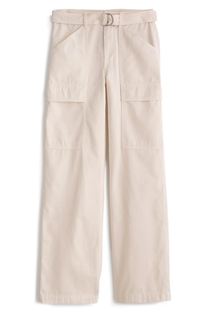 Madewell Belted Slouchy Straight Leg Cargo Pants 5