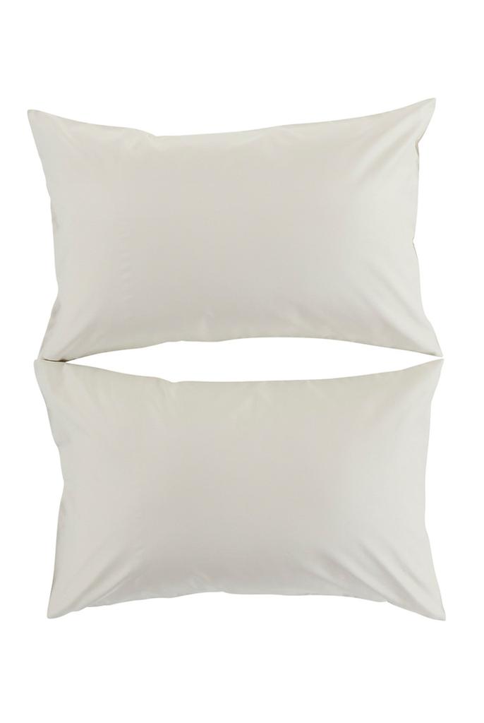 Christy Premium cotton sateen 500tc standard pillowcase pair
