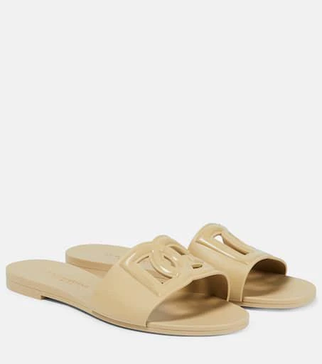 Dolce & Gabbana DG rubber slides 1