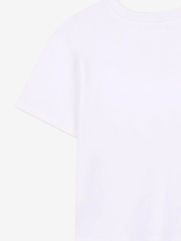 MARC JACOBS Girls Charm Heart Print T-Shirt in White 4