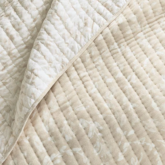 sky Elena Acanthus Chenille Reversible Quilt Set, Full/Queen - Exclusive 7
