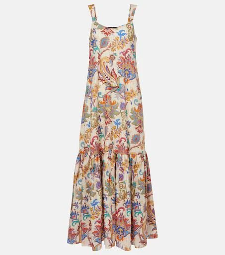 ETRO Paisley cotton maxi dress 1