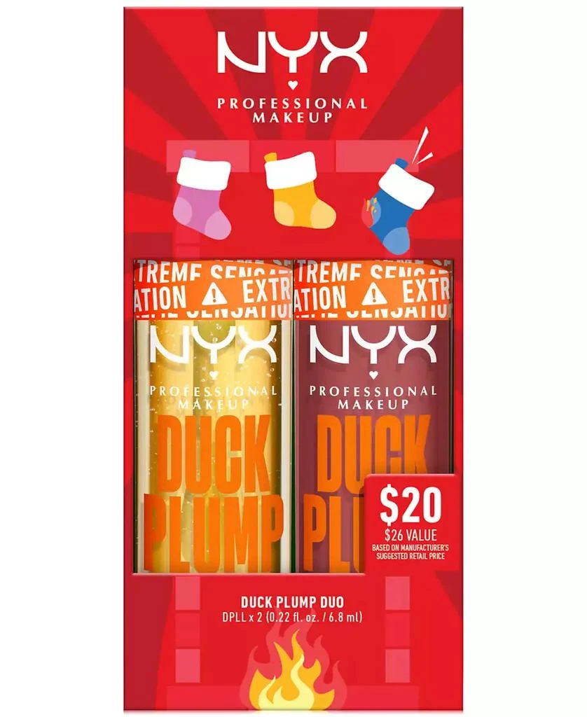 NYX Professional Makeup 2-Pc. Duck Plump Gloss Set 3